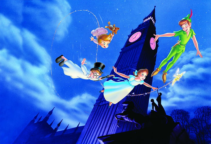 Disney, Pan, Peter, Peter Pan, HD papel de parede