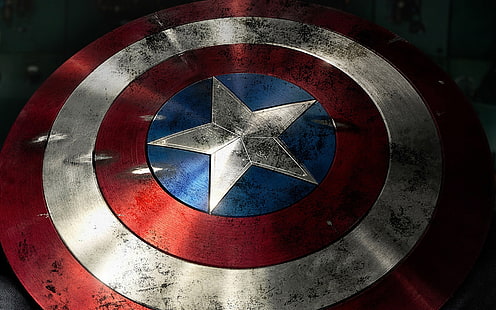 Capitán América Escudo, Capitán América, Fondo de pantalla HD HD wallpaper