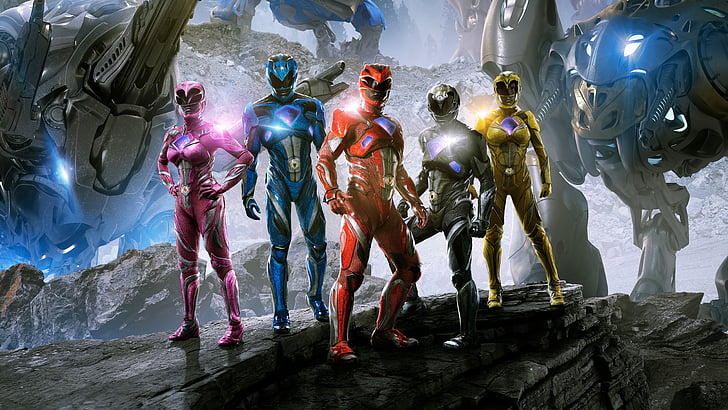 Постер фильма Power Ranger, Могучие рейнджеры, HD обои