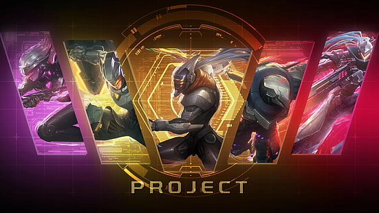 خلفية لعبة المشروع ، League of Legends ، Project Skin، خلفية HD HD wallpaper