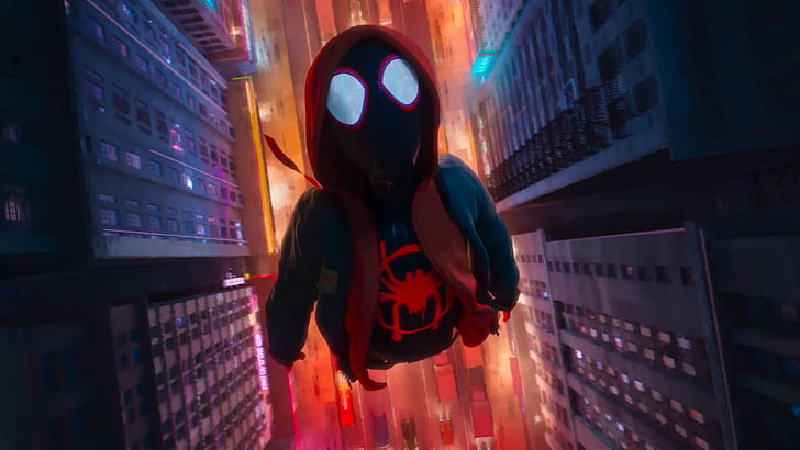 Филм, Spider-Man: Into The Spider-Verse, Майлс Моралес, Spider-Man, HD тапет