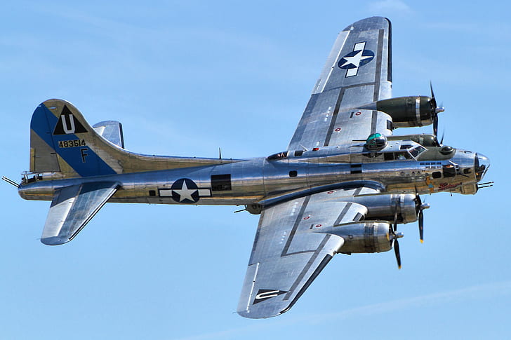 bomber, B-17, four-engine, heavy, Flying Fortress, The 