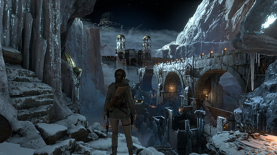 Tomb Raider, Rise of the Tomb Raider, Lara Croft, HD tapet HD wallpaper