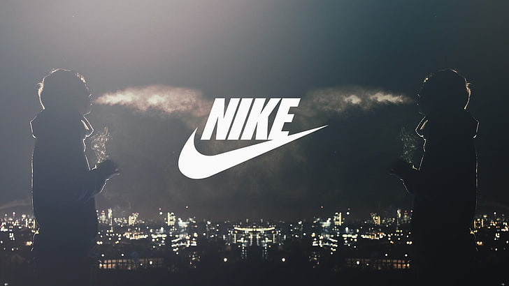 Nike digital wallpaper, Nike, smoking, HD wallpaper