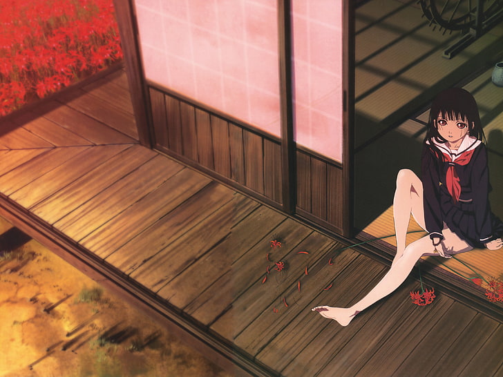 Jigoku Shoujo, Anime Girls, Enma Ai, HD-Hintergrundbild