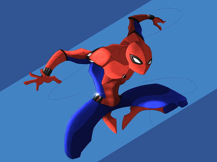 Spiderman, hd, maravilla, cómics, obra de arte, artstation, Fondo de pantalla HD