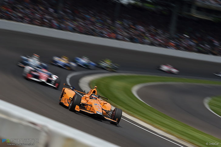 2017 (Jahr), Indy 500, Fernando Alonso, McLaren, HD-Hintergrundbild