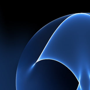 Ilustración abstracta azul y negra, azul, galaxia, fondo de pantalla, Samsung, Stock, abstracción, Fondo de pantalla HD HD wallpaper