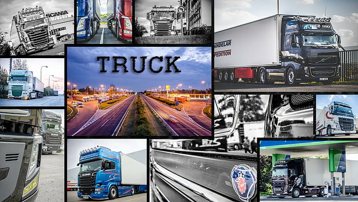 DAF, Scania, Truck, Volvo, Volvo FH, HD wallpaper