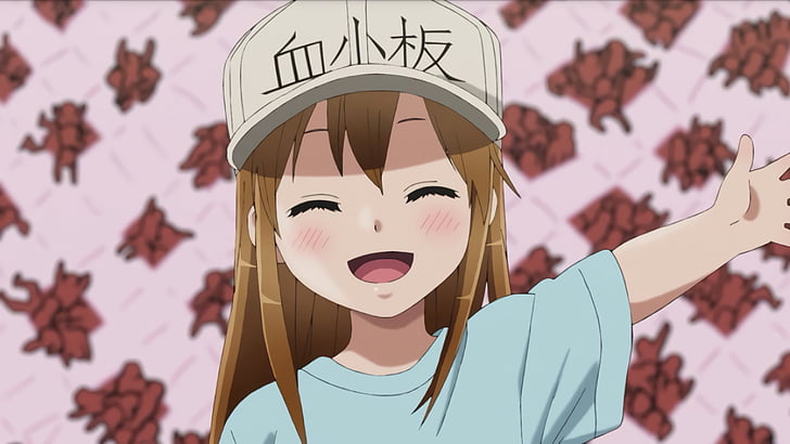 Anime, Cells at Work!, Platelet (Cells at Work!), HD wallpaper