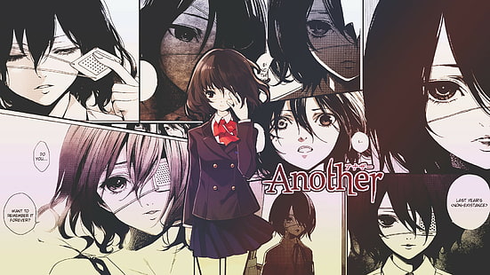 Eine andere, Misaki Mei, Anime Girls, HD-Hintergrundbild HD wallpaper