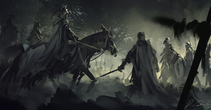 video game, fantasy art, knight, Darek Zabrocki, HD wallpaper