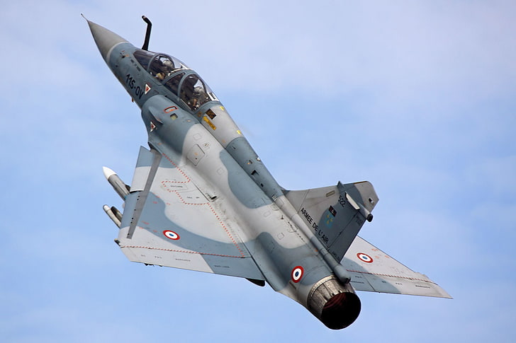 небо, истребитель, многоцелевой, Dassault, Mirage 2000, HD обои