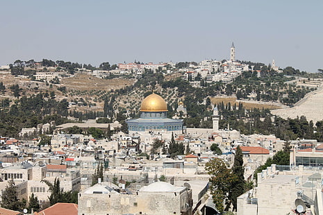 cupola, israele, gerusalemme, roccia, Sfondo HD HD wallpaper