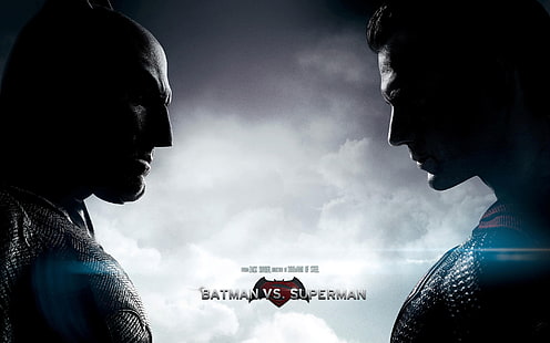 Batman v Superman Movie, batman vs superman poster, film, batman, superman, Sfondo HD HD wallpaper