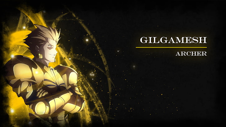 Gilgamesh Archer Vektorgrafik, Fate Series, Fate / Zero, Gilgamesh (Fate Series), HD-Hintergrundbild