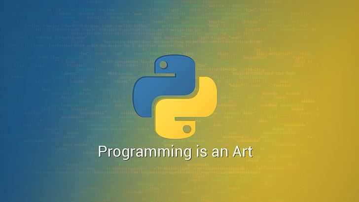 код Python компьютерный язык программирования Python программирования, HD обои