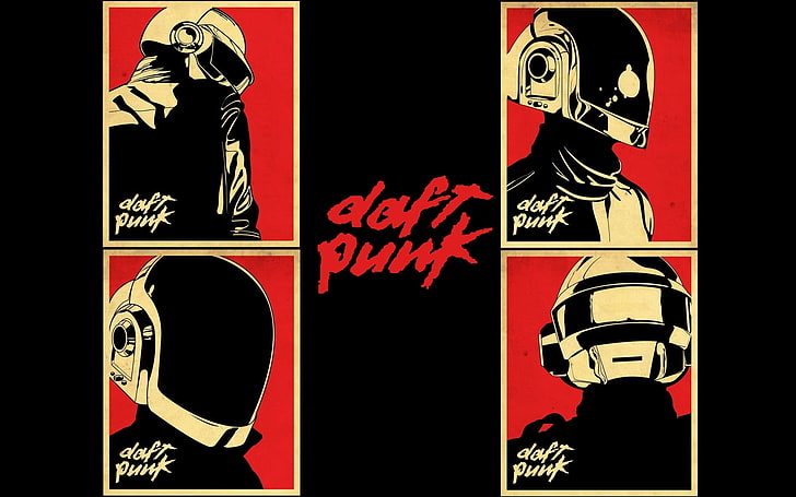 Daft Punk 앨범 표지, 음악, 포스터, Daft Punk, HD 배경 화면
