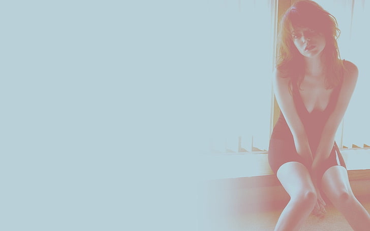 Frauen, diffus, Emma Stone, HD-Hintergrundbild