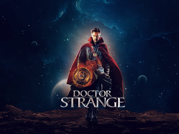 Doctor Strange, Benedict Cumberbatch, Marvel Comics, Avengers, 4K, Sfondo HD