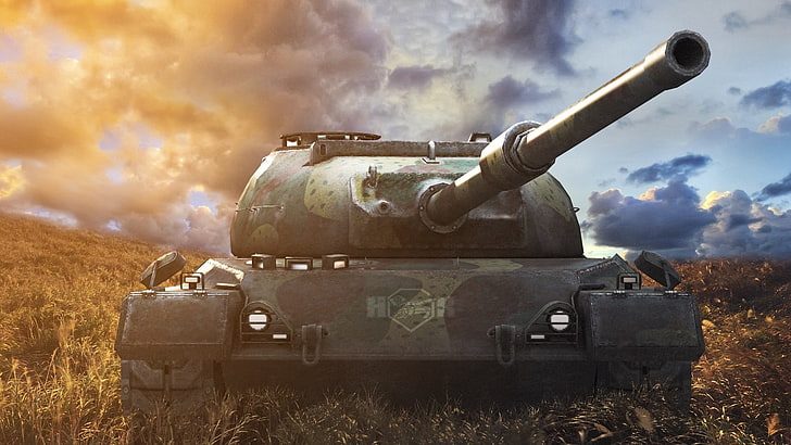 черный и серый металлический инструмент, World of Tanks, танк, wargaming, видеоигры, Leopard 1, HD обои