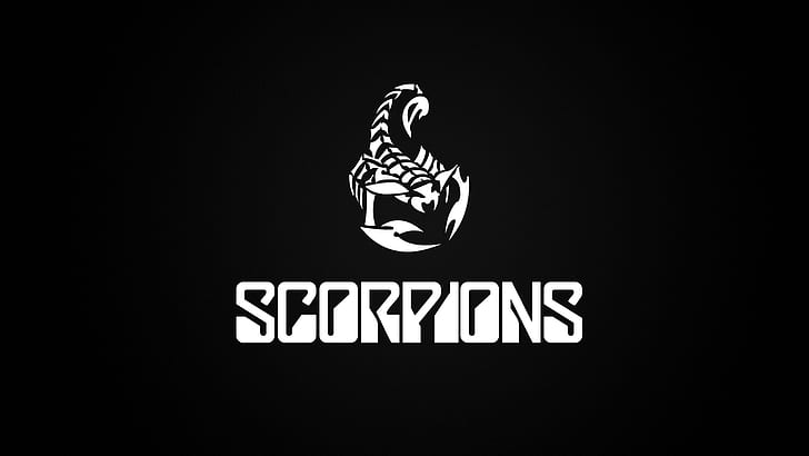 minimalism, logo, group, rock, scorpions, HD wallpaper