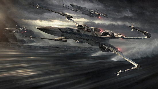 Star Wars, X-Flügel, HD-Hintergrundbild HD wallpaper