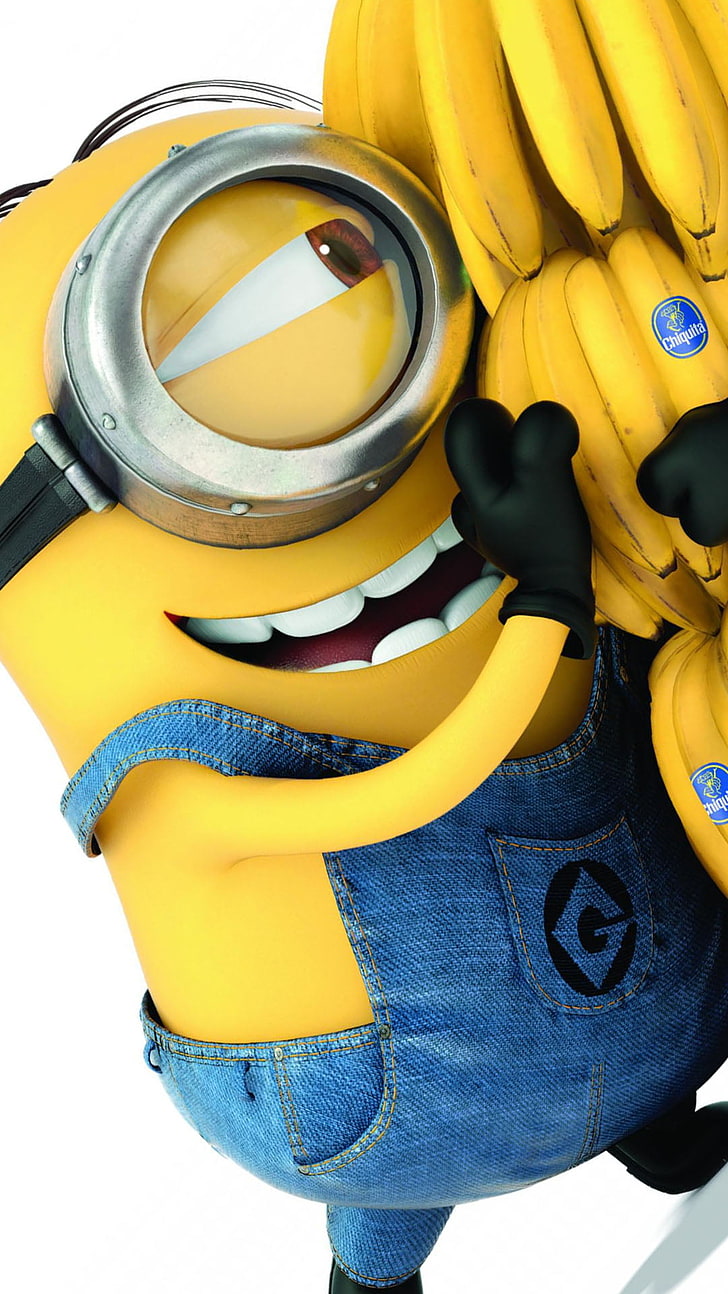 Minions 2015 Banana วอลล์เปเปอร์มินเนี่ยนภาพยนตร์ภาพยนตร์ฮอลลีวูดฮอลลีวูดกล้วยมินเนี่ยน, วอลล์เปเปอร์ HD, วอลเปเปอร์โทรศัพท์