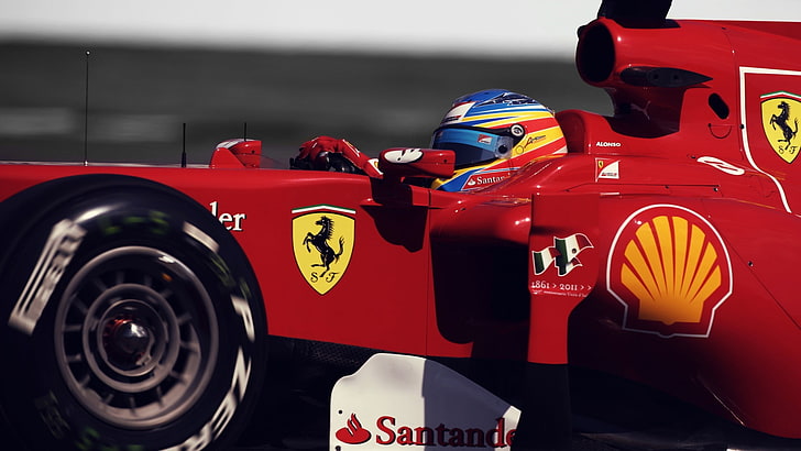 Formel 1, Scuderia Ferrari, HD tapet