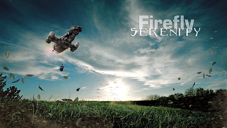 Firefly Serenity tapet, Serenity, science fiction, The Doctor, HD tapet