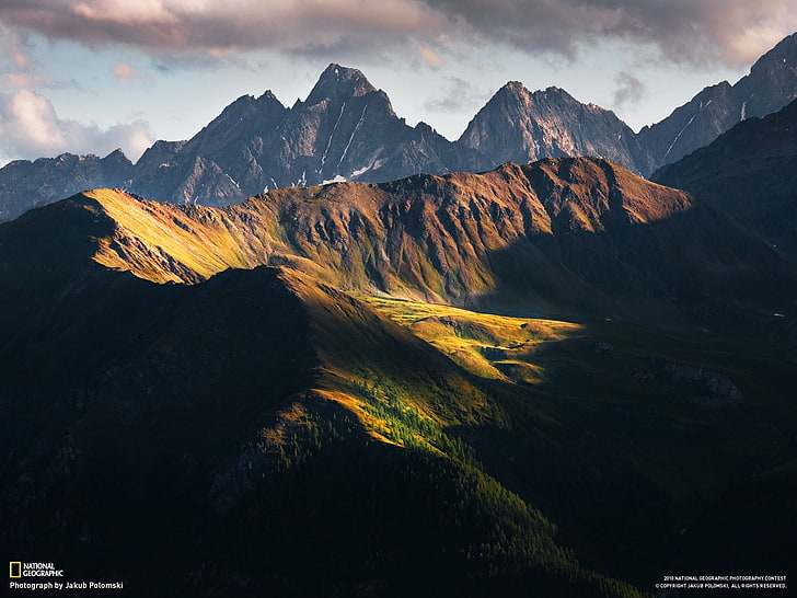 ภูมิทัศน์ National Geographic ภูเขาธรรมชาติ, วอลล์เปเปอร์ HD
