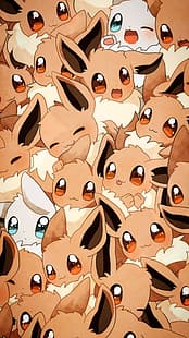 Pokémon, Eevee, HD papel de parede HD wallpaper