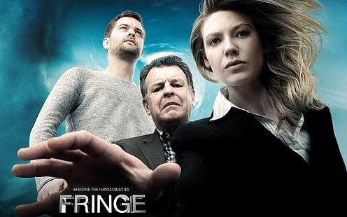 Fringe (série télévisée), TV, série télévisée, affiche de film, personnes, Anna Torv, Fond d'écran HD HD wallpaper
