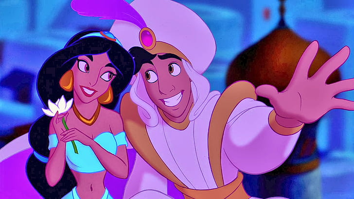 Aladdin Como Príncipe Ali Y La Princesa Jasmine Fondo De Pantalla Hd 1920 ×  1080 | Wallpaperbetter