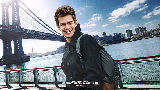 Spider-Man, The Amazing Spider-Man 2, Andrew Garfield, Peter Parker, The Amazing Spider-Man 2, Fondo de pantalla HD HD wallpaper