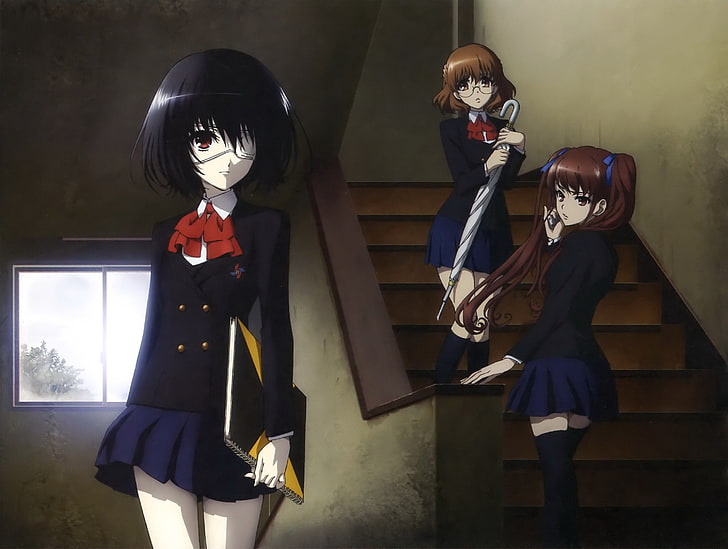 Outra, Misaki Mei, garotas de anime, Akazawa Izumi, HD papel de parede