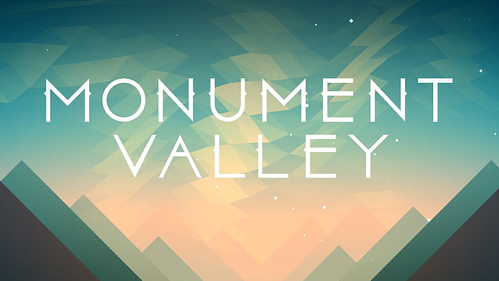 Monument Valley game wallpaper, Monument Valley (game), video games, HD wallpaper