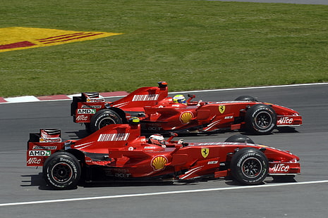 Formuła 1, Ferrari Formuła 1, wyścigi, samochody wyścigowe, pojazd, samochód, tory wyścigowe, Tapety HD HD wallpaper