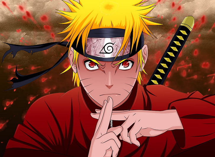 Naruto ナルト 壁紙 Naruto ナルト 赤い目 忍者 うずまき Hd