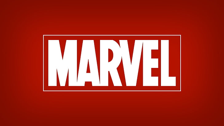 vermelho, logotipo, Marvel Comics, HD papel de parede