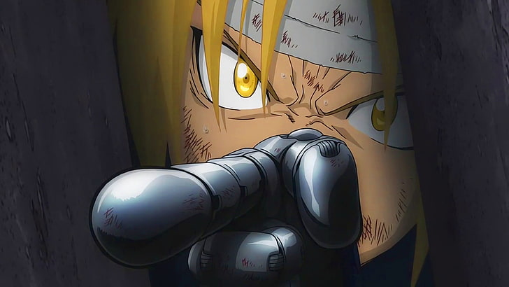 Full Metal Alchemist Edward Elric digitale Tapete, Anime, Fullmetal Alchemist: Bruderschaft, Elric Edward, HD-Hintergrundbild