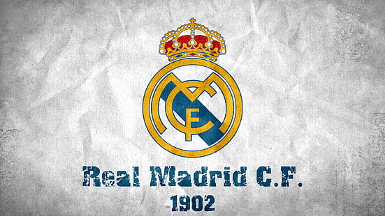 Logo Realu Madryt, sport, emblemat, piłka nożna, Real Madryt, Tapety HD HD wallpaper