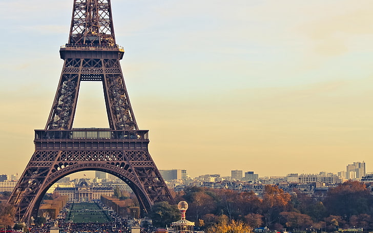 Айфелова кула, Париж, Франция, Айфелова кула, Париж, Париж, Айфелова кула, Франция, градски пейзаж, HD тапет