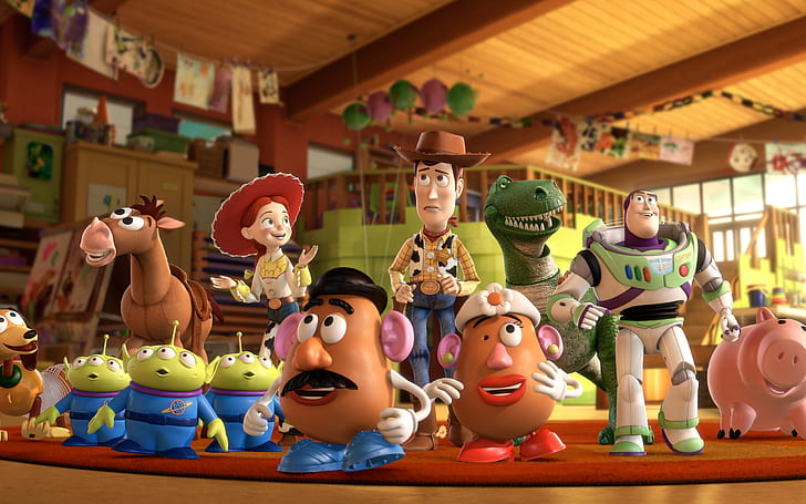 Toy Story 3 Cast, HD wallpaper