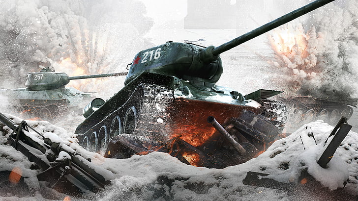 T-34 Russian WWII Tank Action Movie 4K, Movie, Tank, Action, Russian, WWII, T-34, Sfondo HD