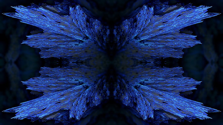 3D fractal, mineral, HD wallpaper