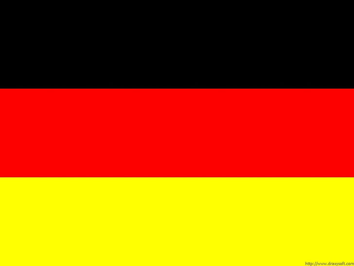 Bandiere, bandiera della Germania, Sfondo HD