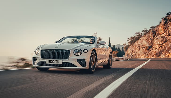 Bentley, kabriolet, Bentley Continental GT, 2019, Continental GT kabriolet, Tapety HD