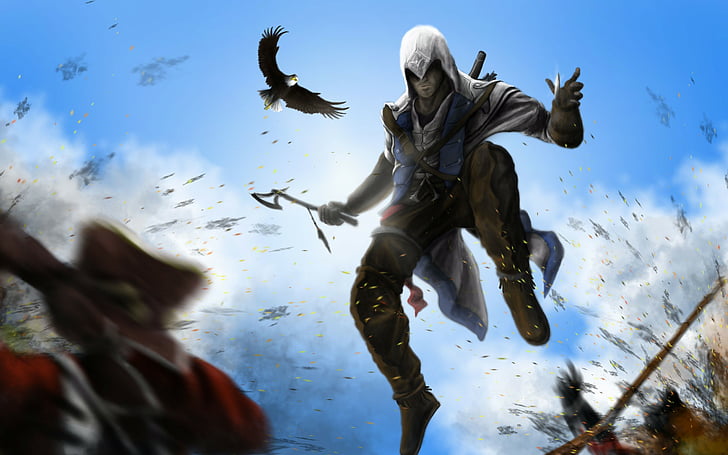 assassin 039 s, connor, creed, kenuey, HD wallpaper