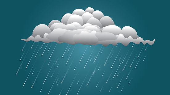 облака и дождь векторное искусство, вода, капли, фон, дождь, настроение, обои, облако, облака, HD обои HD wallpaper
